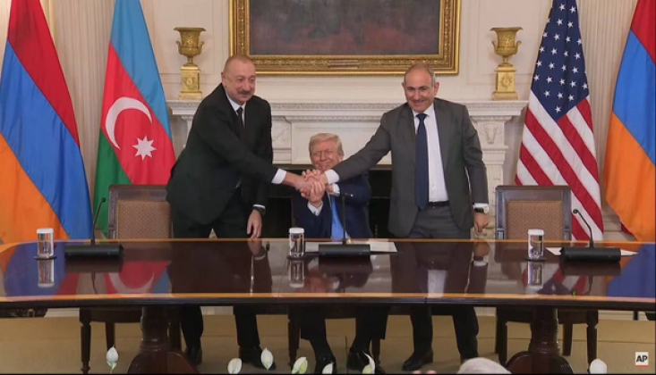 Azerbaycan-Ermenistan Barış Anlaşmasnın Paraflanan Metini Açıklandı