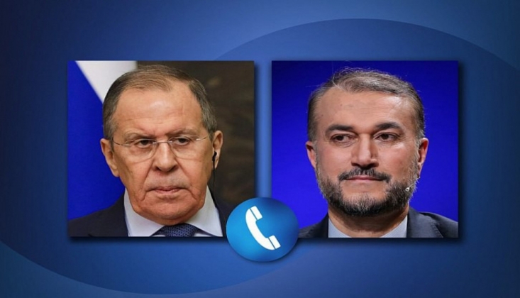   İran Ve Rusya Dışişleri Bakanları Telefonda Görüştü