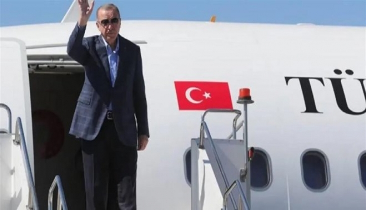 Erdoğan, Azerbaycan'a Gitti