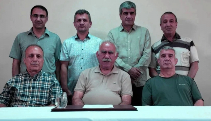 Terör Örgütü Elebaşı Öcalan'dan Görüntülü Mesaj