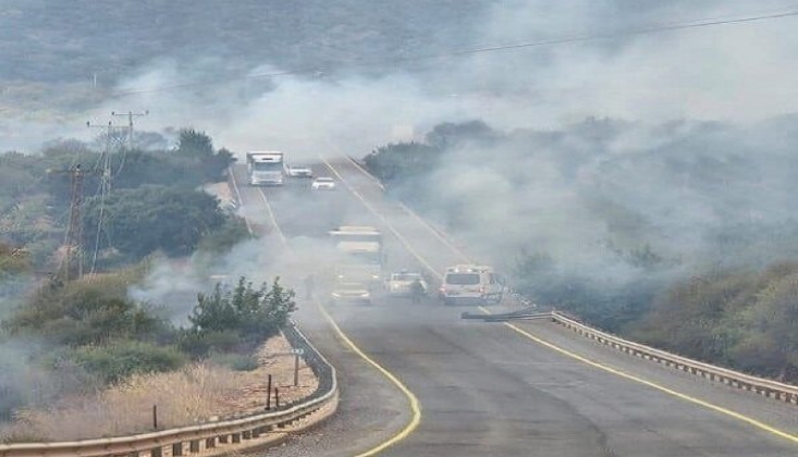  Hizbullah Filistin'in İşgal Altındaki Kuzey Kesimini Ateşe Verdi