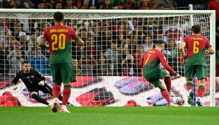 Ronaldo Penaltı Öncesi Besmele Çekti