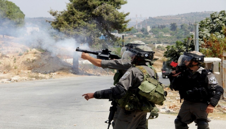 Filistinliler, Batı Şeria'da Siyonist Güçlerle Çatıştı