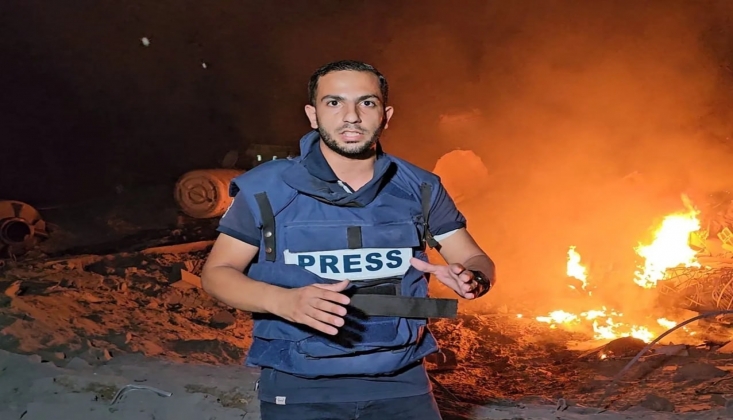 Siyonist İsrail, Gazetecilerin Çadırına Saldırdı; 5 Şehit
