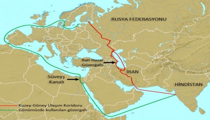 Kuzey-Güney Koridoru'na Türkmenistan da Katıldı