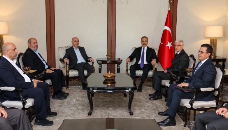 Fidan, Hamas Heyetiyle Ankara'da Görüştü