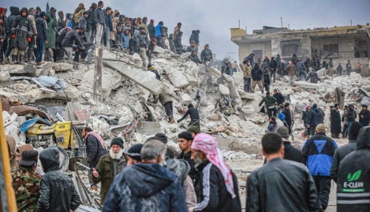 Suriye'de Depremde En Az 574 Kişi Öldü, Binlerce Kişi Yaralandı