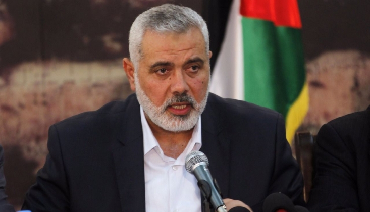 Hamas Lideri Heniyye'den Pezeşkiyan'a Tebrik Mesajı