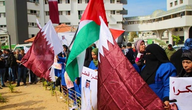 Katar'dan Filistin'e İnsani Yardım 