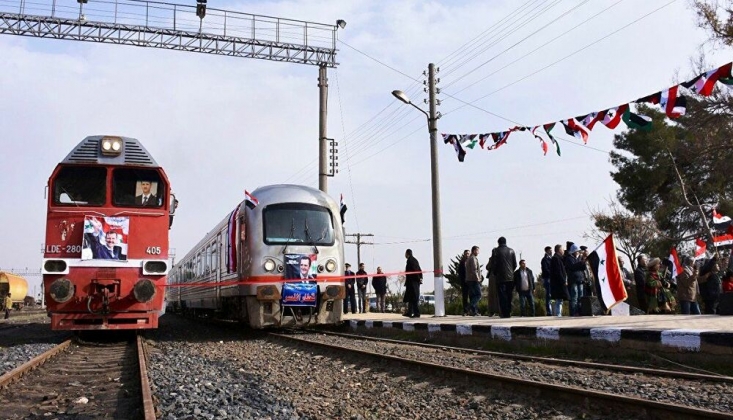Şam-Halep Arasında İlk Tren Yolculuğu Yakında Başlayacak