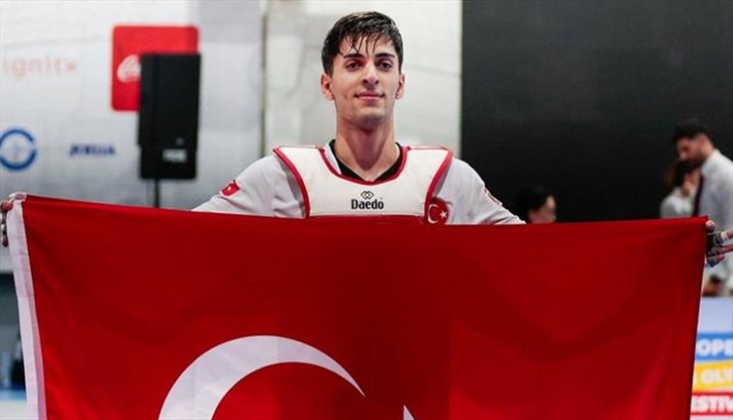Milli Tekvandocu Buğra Coşgungönül'den EYOF 2025'te Altın Madalya
