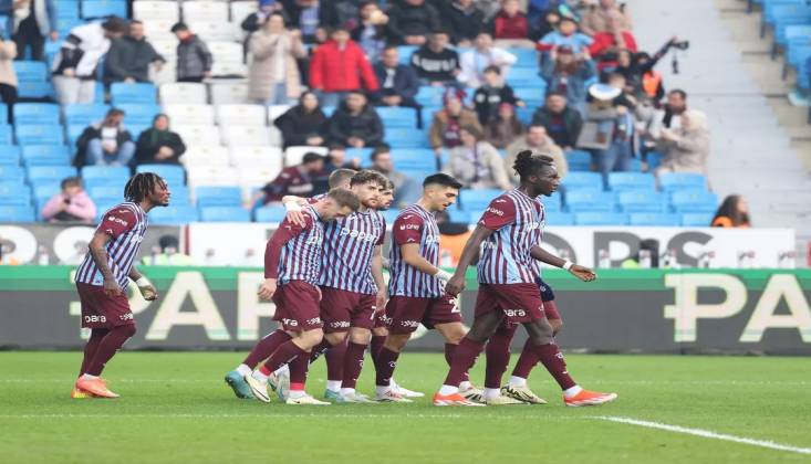 Trabzonspor Rakibine Gol Oldu Yağdı!