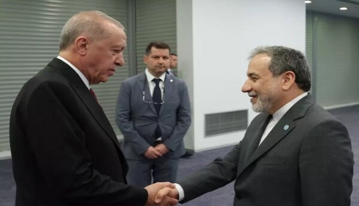  Erdoğan, İran Dışişleri Bakanı ile Görüştü