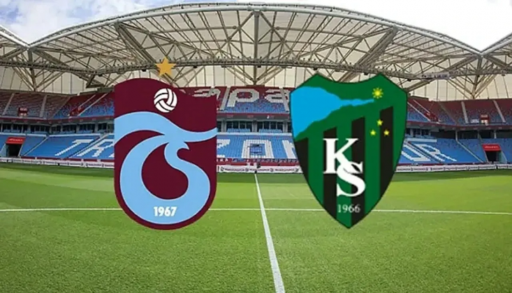 Trabzonspor-Kocaelispor Muhtemel 11'ler