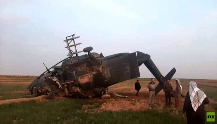Irak’ta Askeri Helikopter Düştü