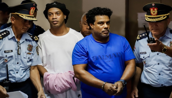 Ronaldinho'nun Hapishaneden İlk Fotoğrafı