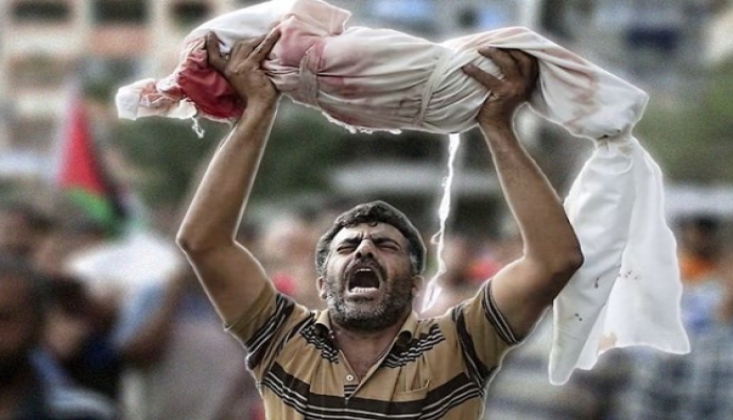 Siyonist Rejimin Katliamında 201. Gün; Nuseyrat Mülteci Kampına Saldırdı