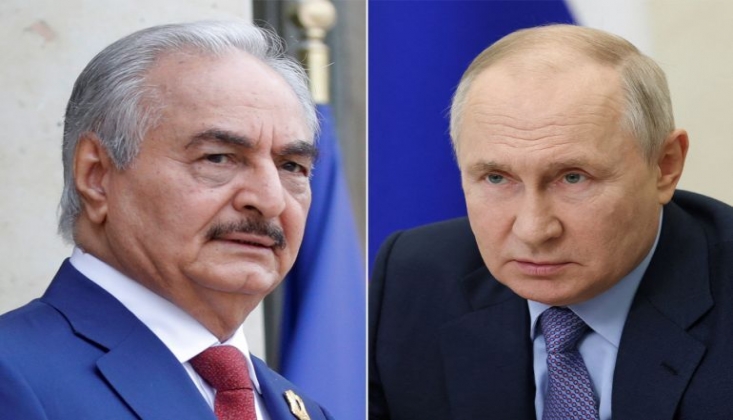  General Hafter, Putin ve Şoygu ile Görüştü
