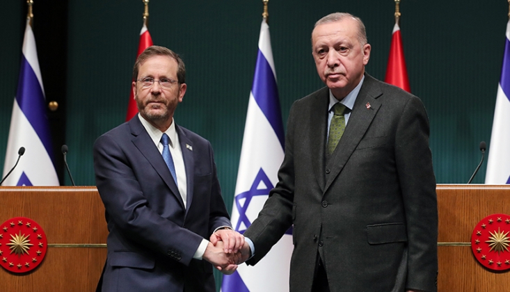 Cumhurbaşkanı Erdoğan, İşgalci Siyonist Rejim İsrail Cumhurbaşkanı İle Görüştü