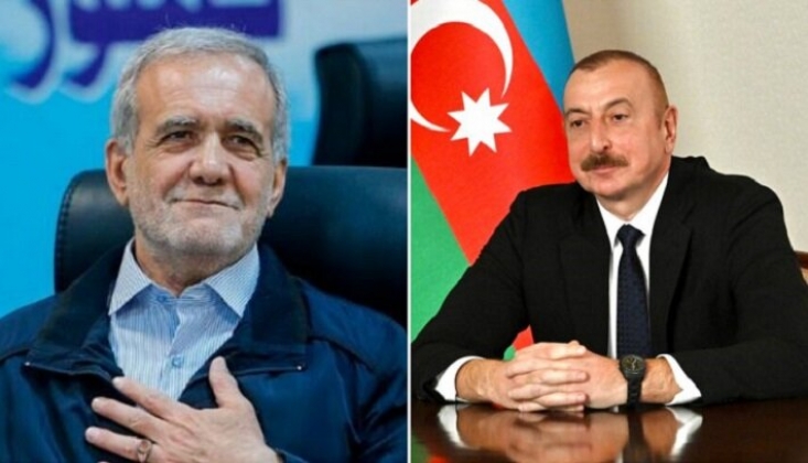 Pezeşkiyan İlham Aliyev'i Tahran'a Davet Etti