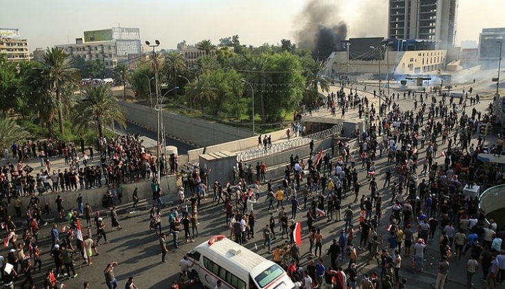  Bağdat’taki Yeşil Bölge’ye Roketli Saldırı
