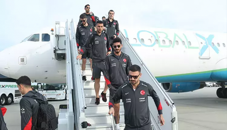 A Milli Futbol Takımı, Meksika Hazırlık Maçı İçin Kuzey Carolina'ya Geldi