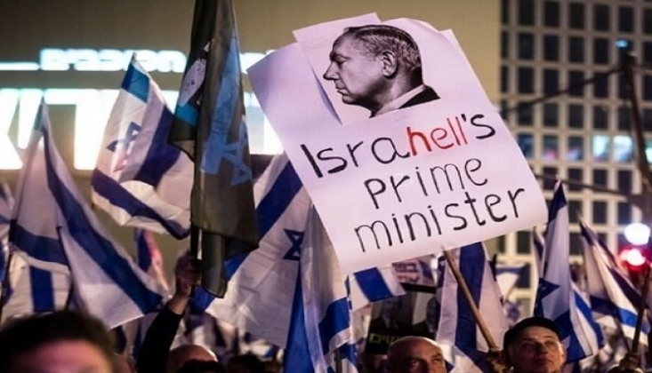 Netanyahu’ya Karşı Öfke Dinmiyor; Protestolar 37. Haftasında