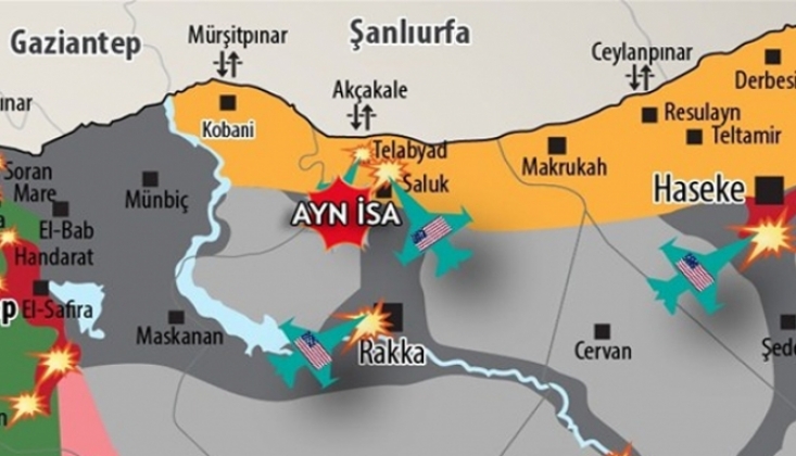 Suriye Ordusunun  Ayn İsa'ya Girdiği Açıklandı