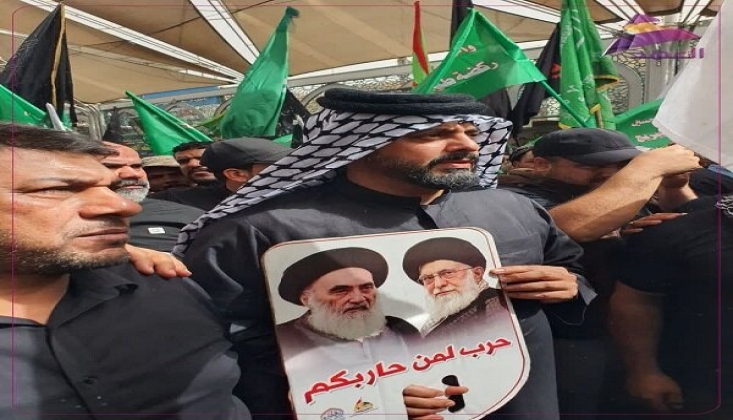 Kerbela’da İmam Hamanei’ye Destek + Video
