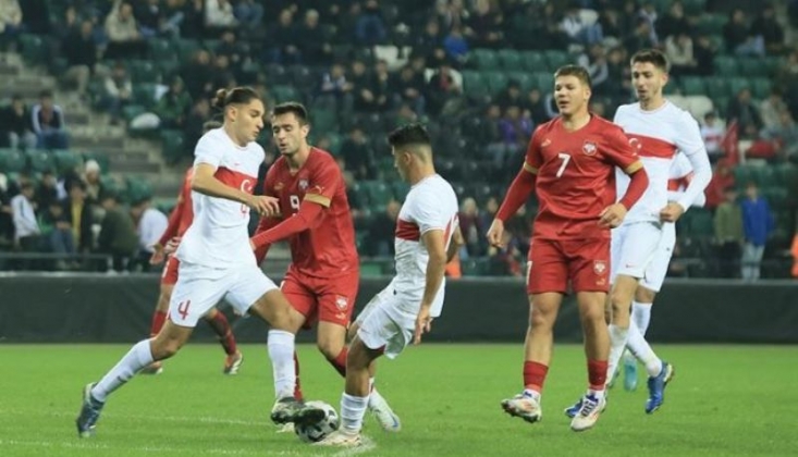 Ümit Milli Futbol Takımı, Hazırlık Maçında Sırbistan'a 2-1 Mağlup Oldu