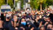 İran Cumhurbaşkanı İçin Tebriz'de Cenaze Töreni Düzenleniyor