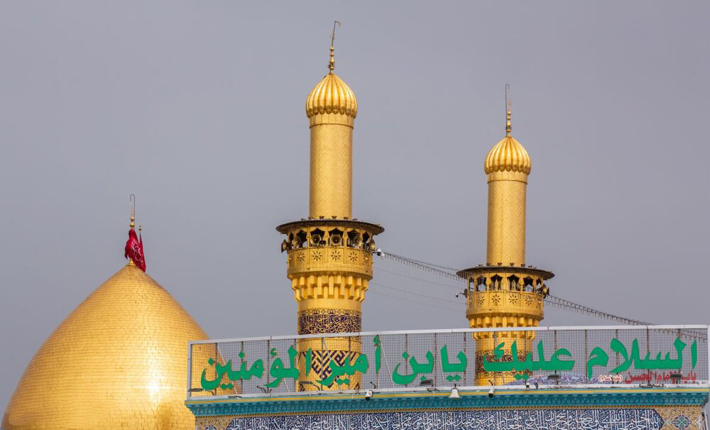 Hz. İmam Hüseyin (a.s) Türbesi Çiçeklerle Süslendi