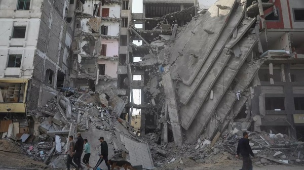 Siyonist İsrail Bombardımanın Yol Açtığı Yıkımlar
