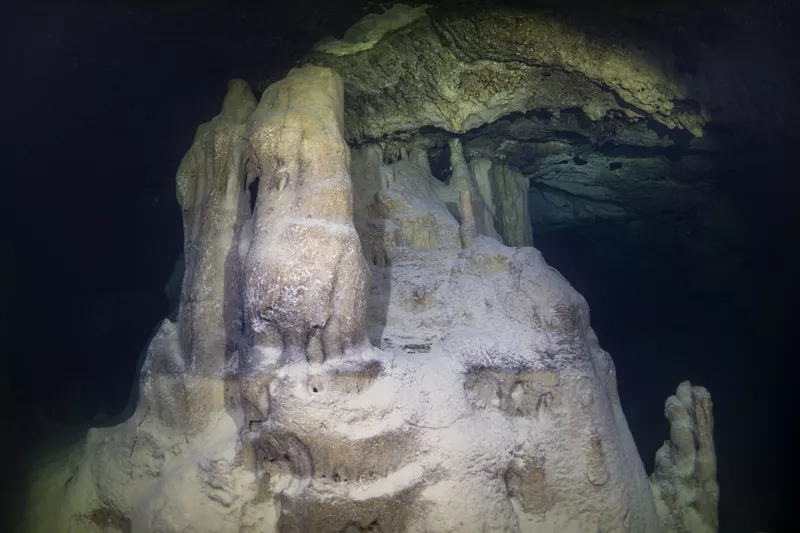 Su Altı Mağarası Böyle Görüntülendi