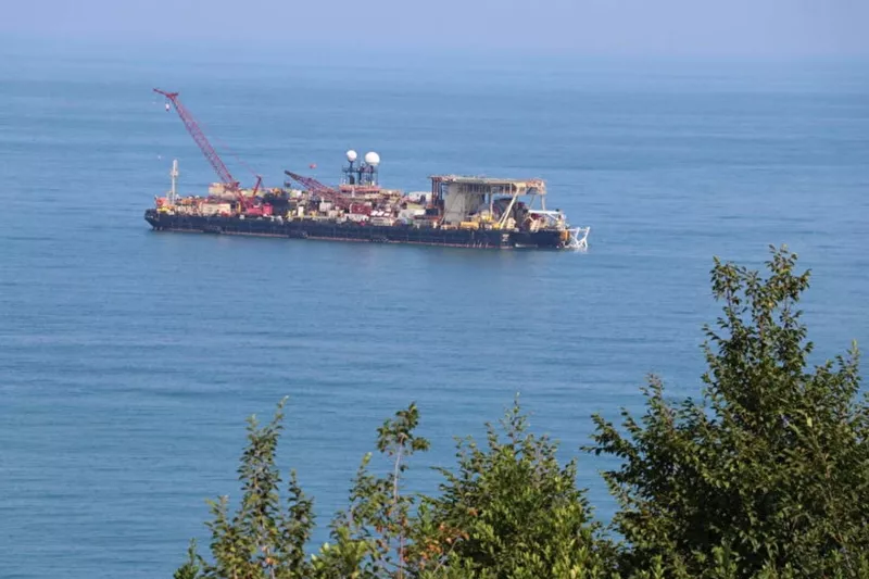 Karadeniz Gazı İçin Boru Hatları Döşeniyor