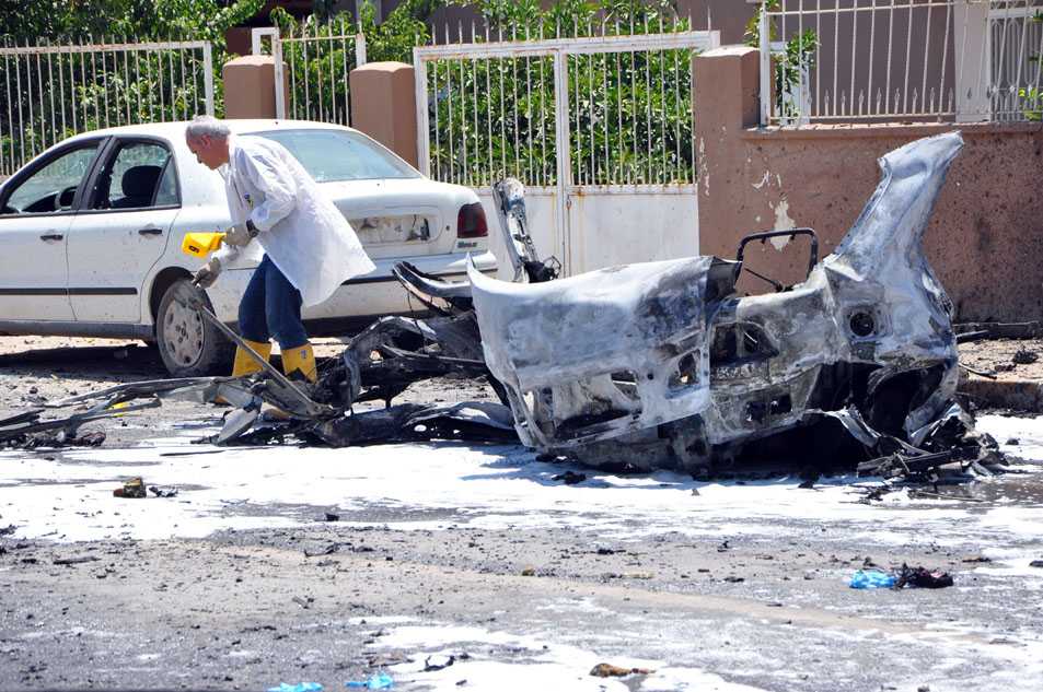 Hatay Reyhanlı'daki Patlamadan İlk Görüntüler