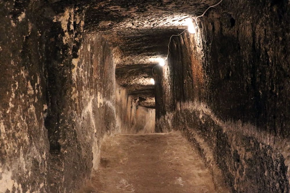Gaziantep Kalesi'nin Altındaki Tüneller de Turizme Açılacak 