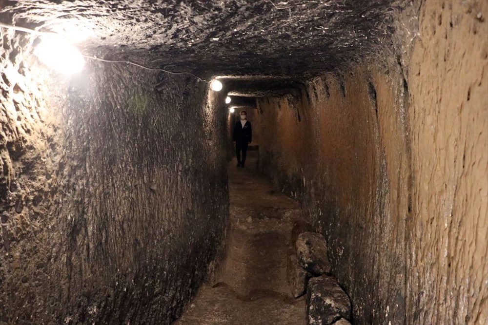 Gaziantep Kalesi'nin Altındaki Tüneller de Turizme Açılacak 