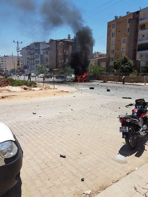 Hatay Reyhanlı'daki Patlamadan İlk Görüntüler