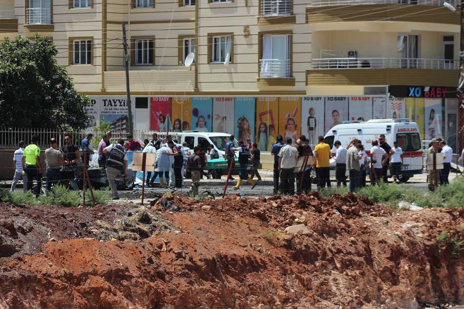 Hatay Reyhanlı'daki Patlamadan İlk Görüntüler