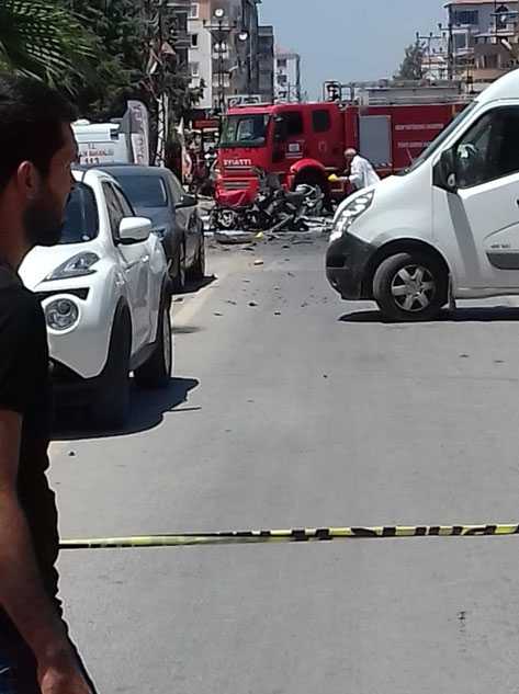 Hatay Reyhanlı'daki Patlamadan İlk Görüntüler