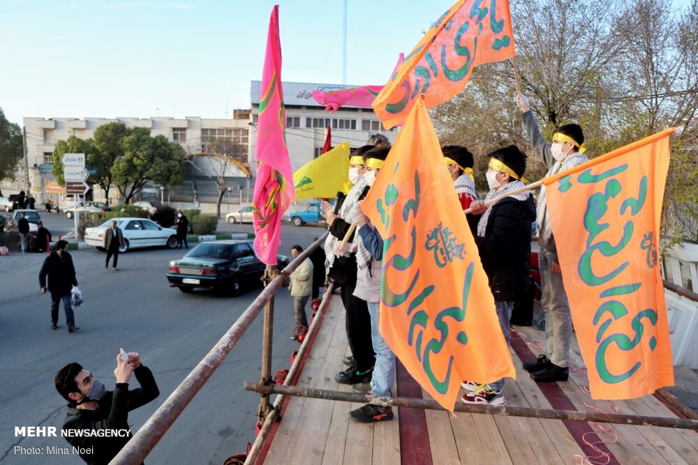 İran'da Hz. Mehdi’nin (a.f) Veladet Günü Kutlamaları