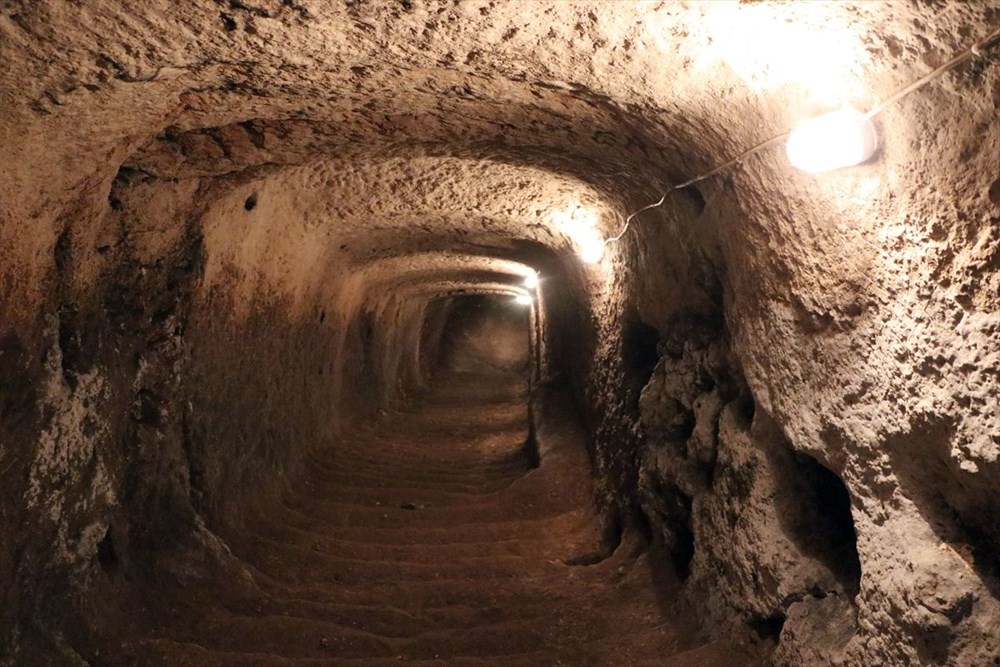 Gaziantep Kalesi'nin Altındaki Tüneller de Turizme Açılacak 